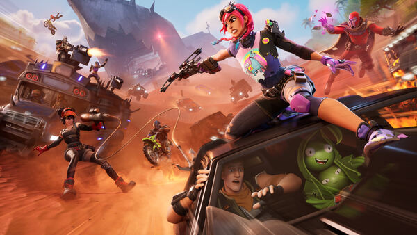 Fortnite’s combat is a mix of third-person shooting and building